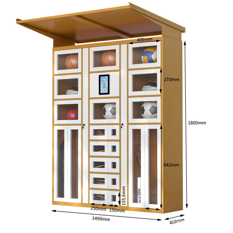 Sports Equipment Cabinet - Шкаф для аренды и возврата спортивного
