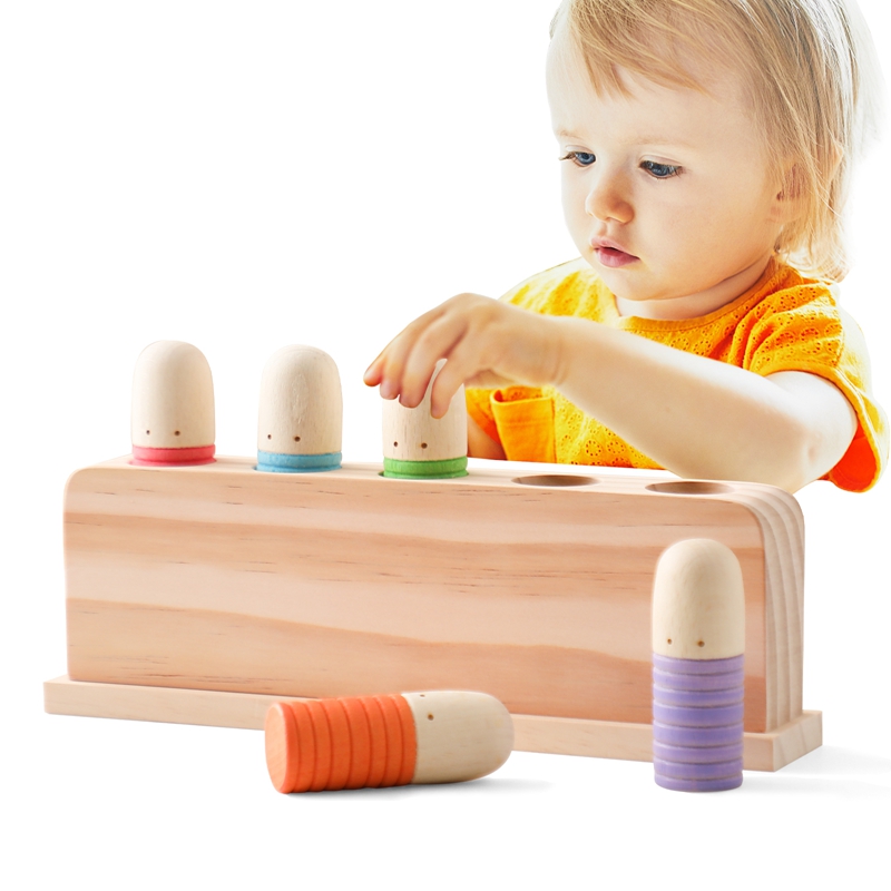 Sports Equipment For Kindergarten - Игрушки Монтессори, детская деревянная игрушка с