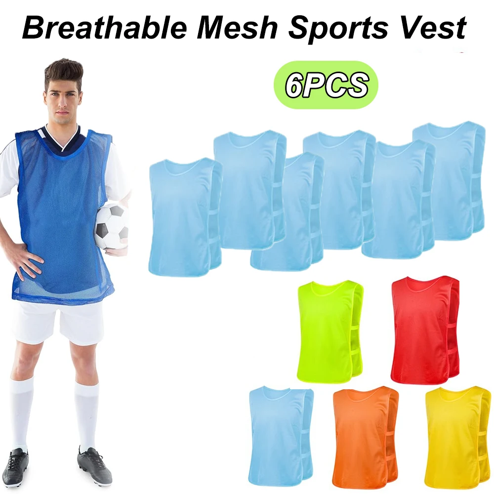 Sports Equipment For Kindergarten - 6 шт., футбольный тренировочный жилет для