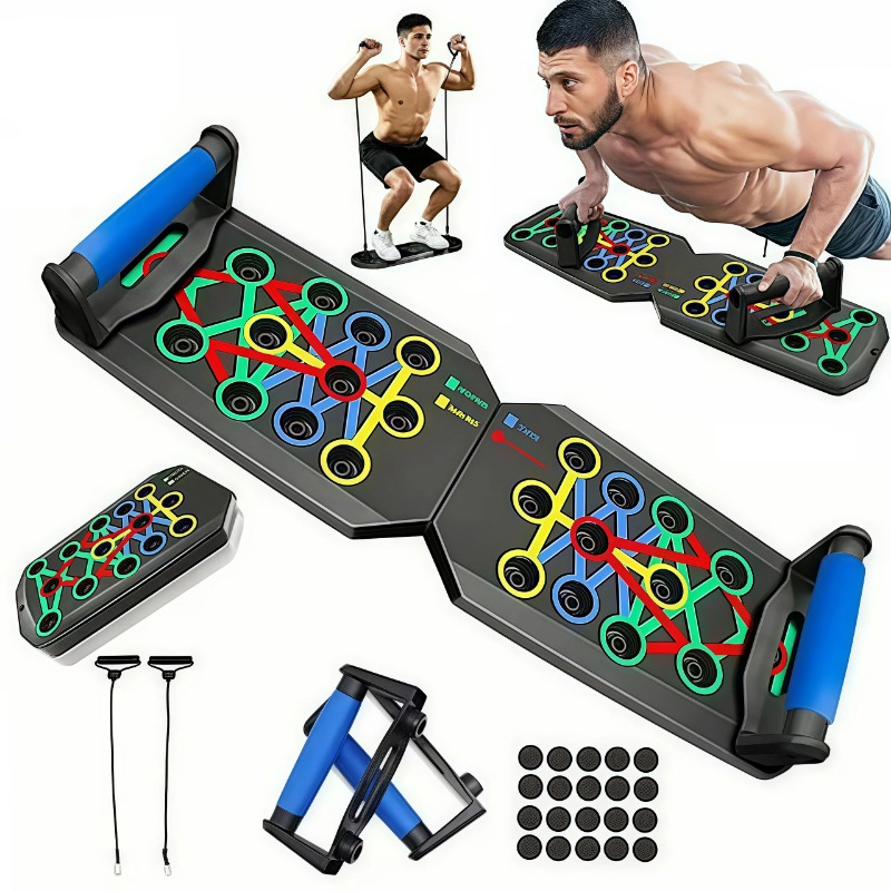 Sports Equipment Near Me - Складная доска для отжиманий с эластичными