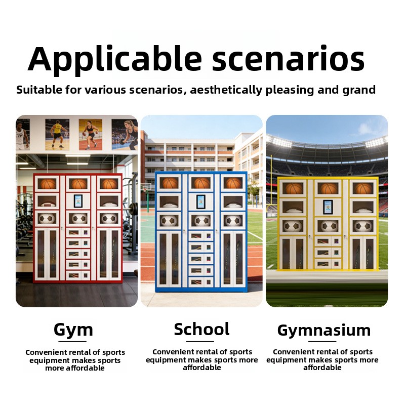 Шкаф для аренды и возврата спо – обзор и цена Sports Equipment Cabinet